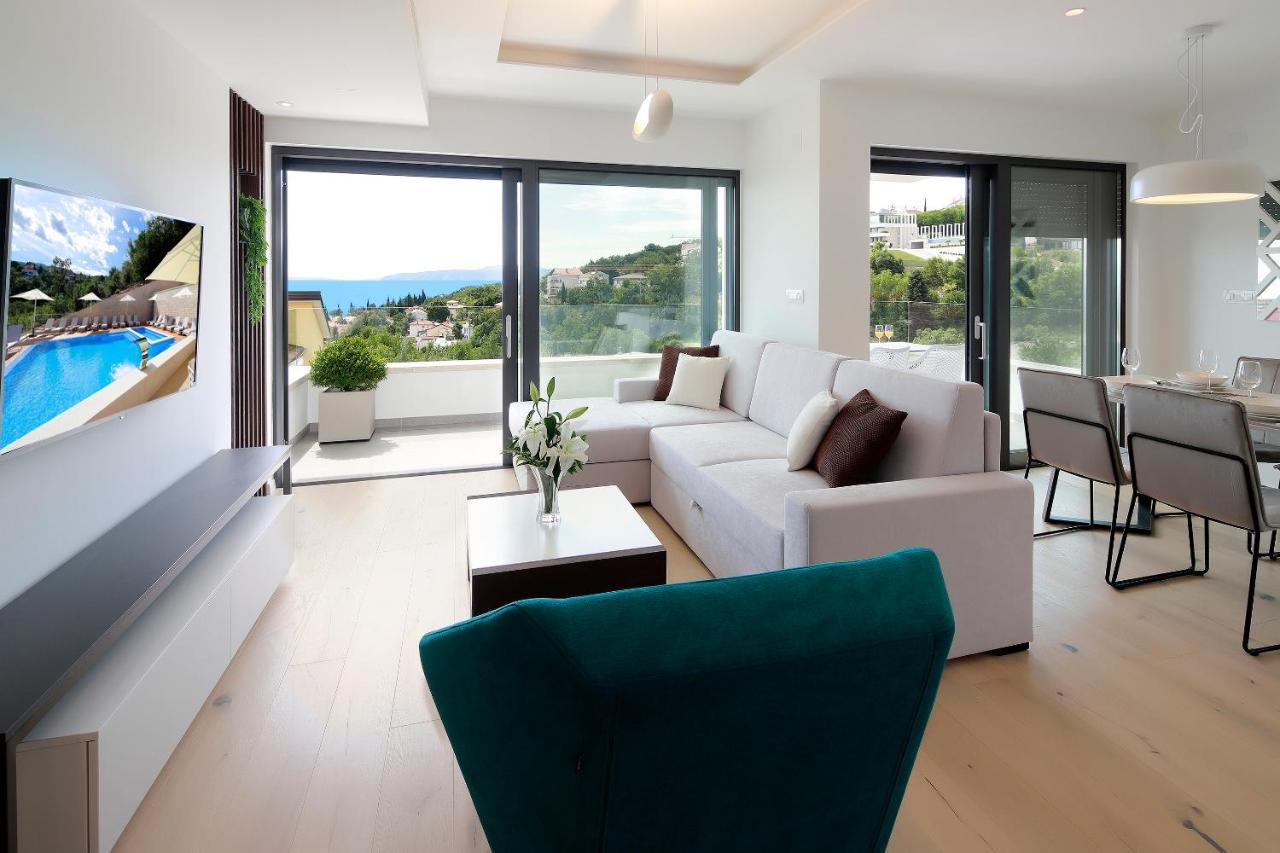 Modena Maris-Heated Pool-Grill-Relax-Jacuzzi Apartments Ičići المظهر الخارجي الصورة